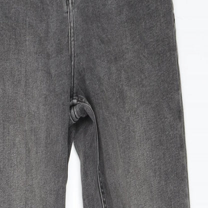 Topshop Womens Grey  Denim Skinny Jeans Size 25 in L30 in