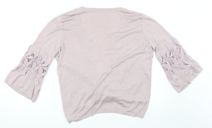 TU Womens Pink   Cardigan Jumper Size 12