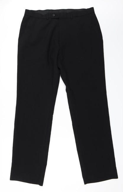 Headland Mens Black   Trousers  Size 36 L33 in