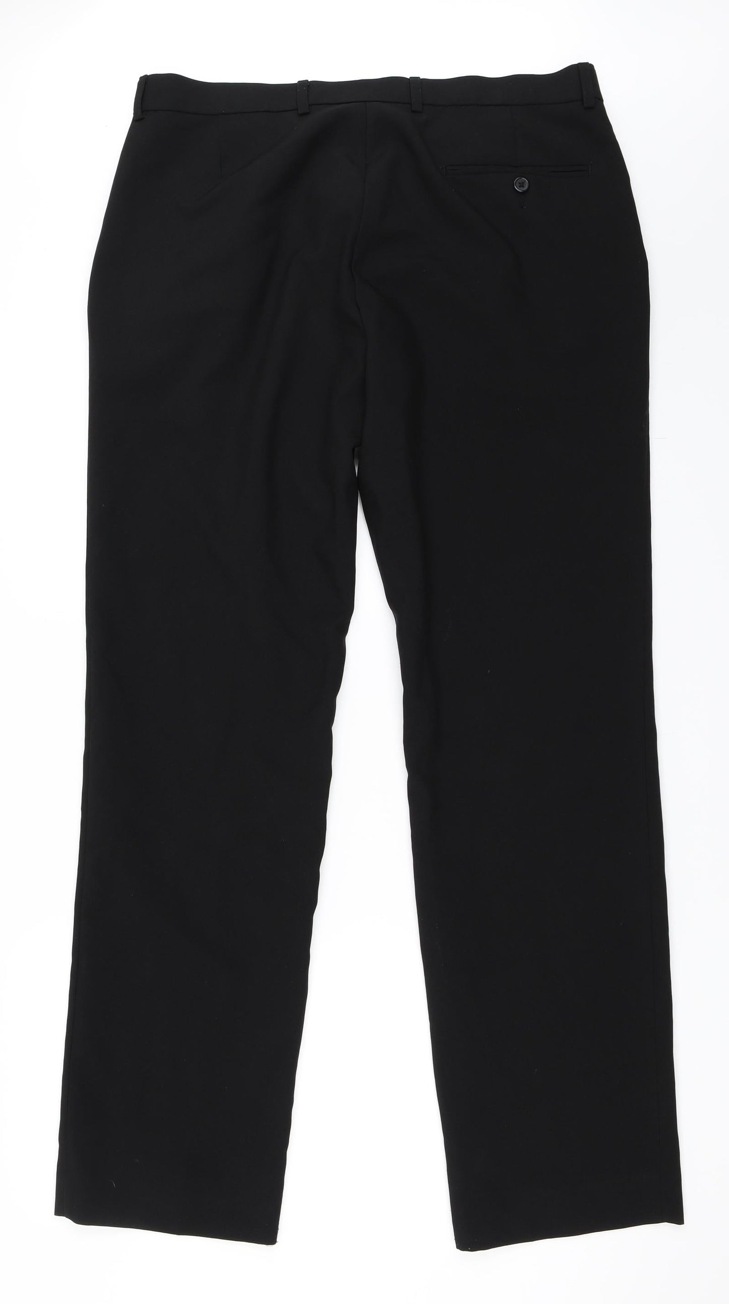 Headland Mens Black   Trousers  Size 36 L33 in