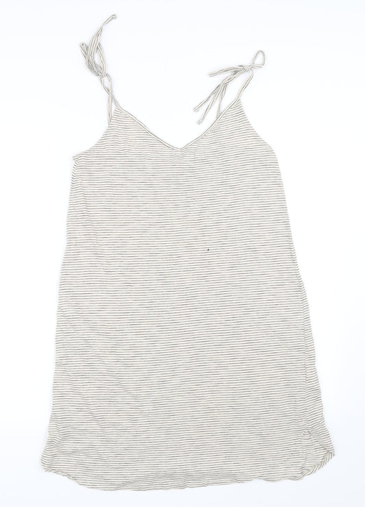 Womens UK Size S H&M Beige Camisole T-Shirt
