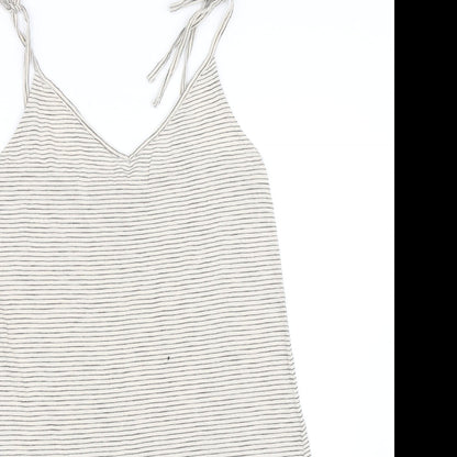 Womens UK Size S H&M Beige Camisole T-Shirt