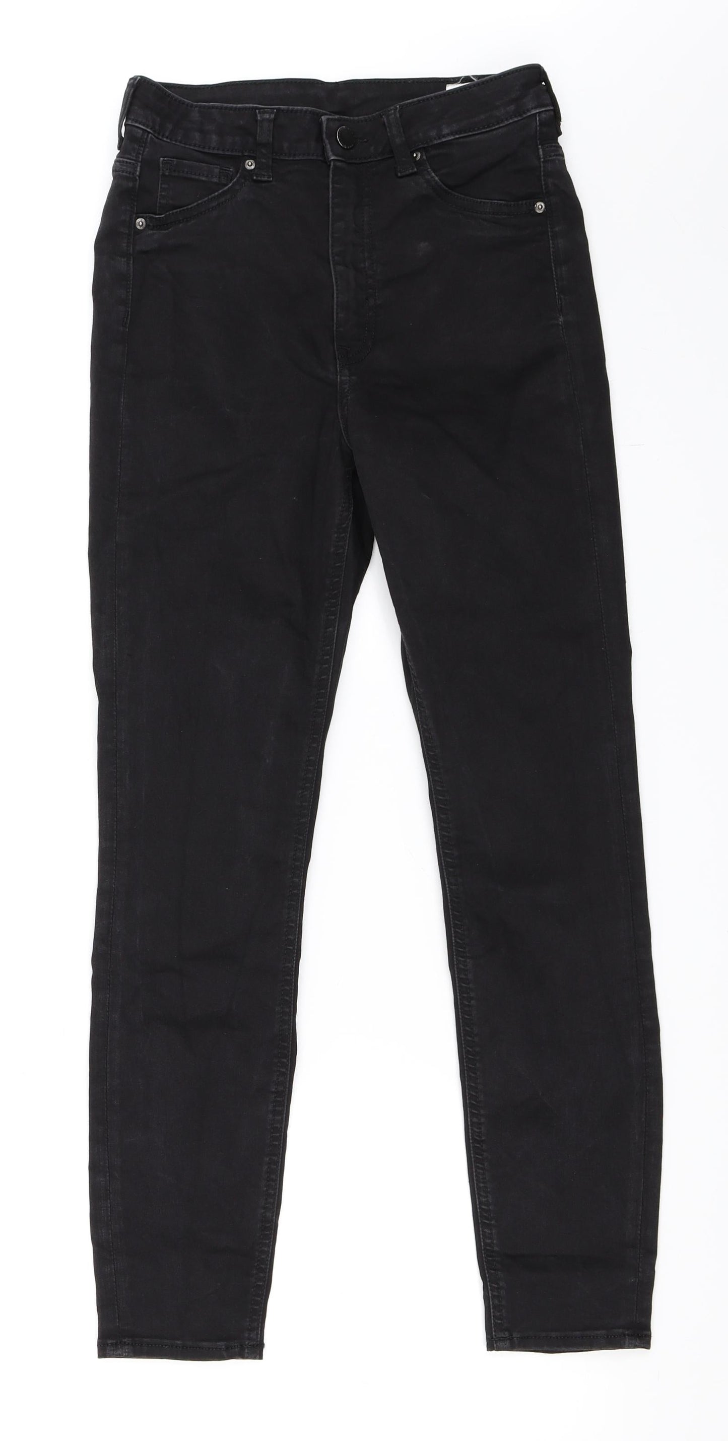 Womens UK Size 36 H&M Regular Fit Skinny Black Jeans