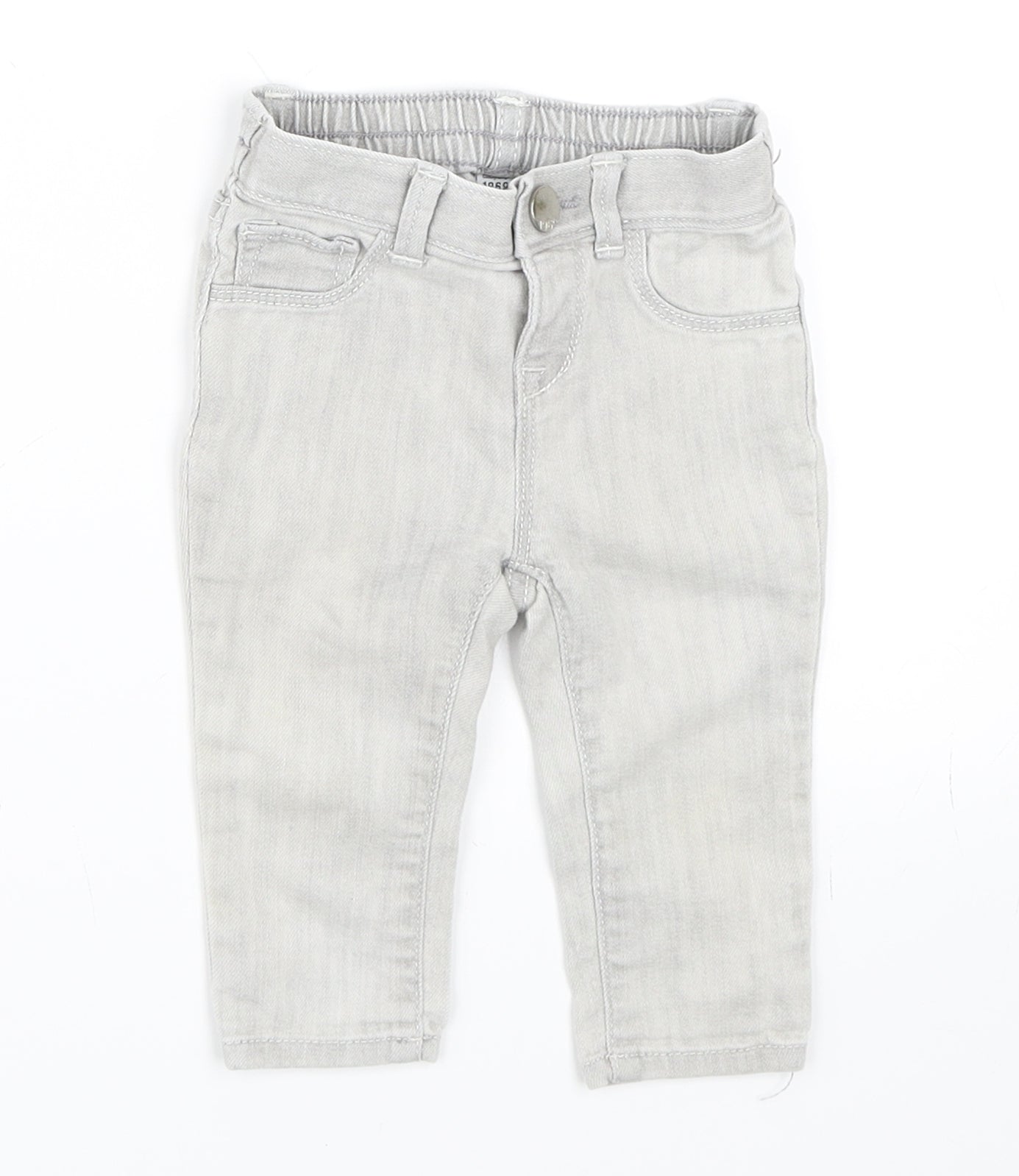 Gap Girls Grey   Capri Jeans Size 6-9 Months