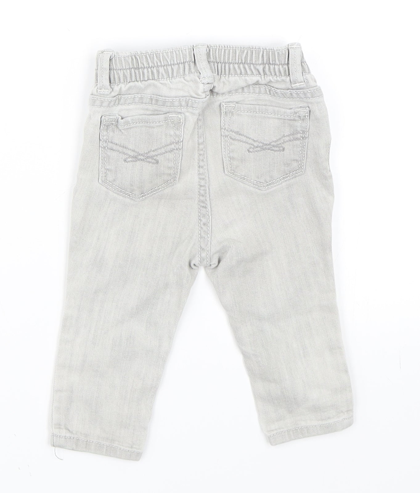 Gap Girls Grey   Capri Jeans Size 6-9 Months