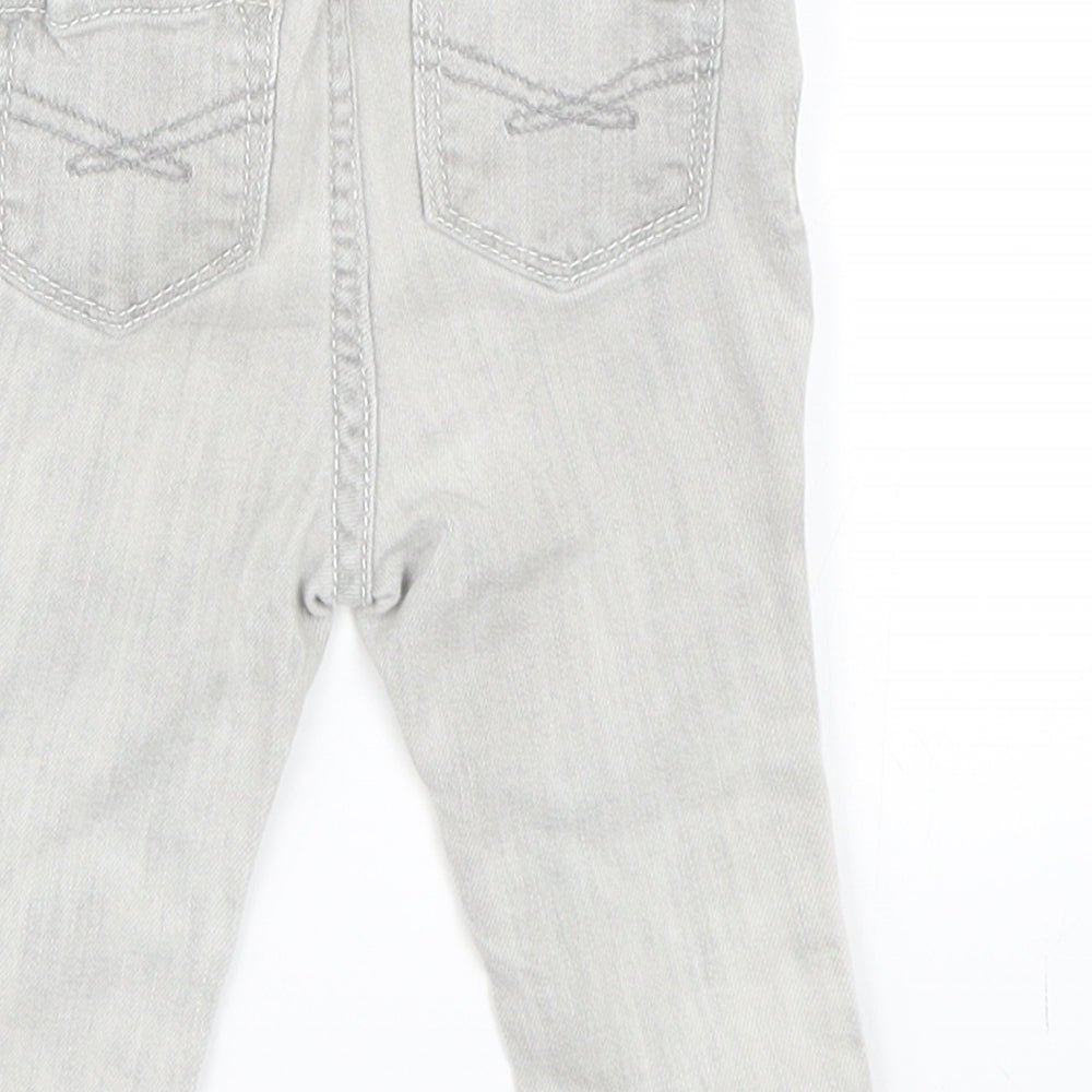 Gap Girls Grey   Capri Jeans Size 6-9 Months