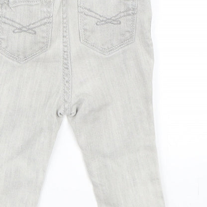 Gap Girls Grey   Capri Jeans Size 6-9 Months