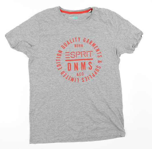 Mens UK Size M Esprit Grey  T-Shirt