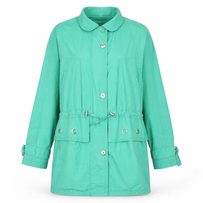 House of Fraser Womens Green   Anorak Coat Size 10