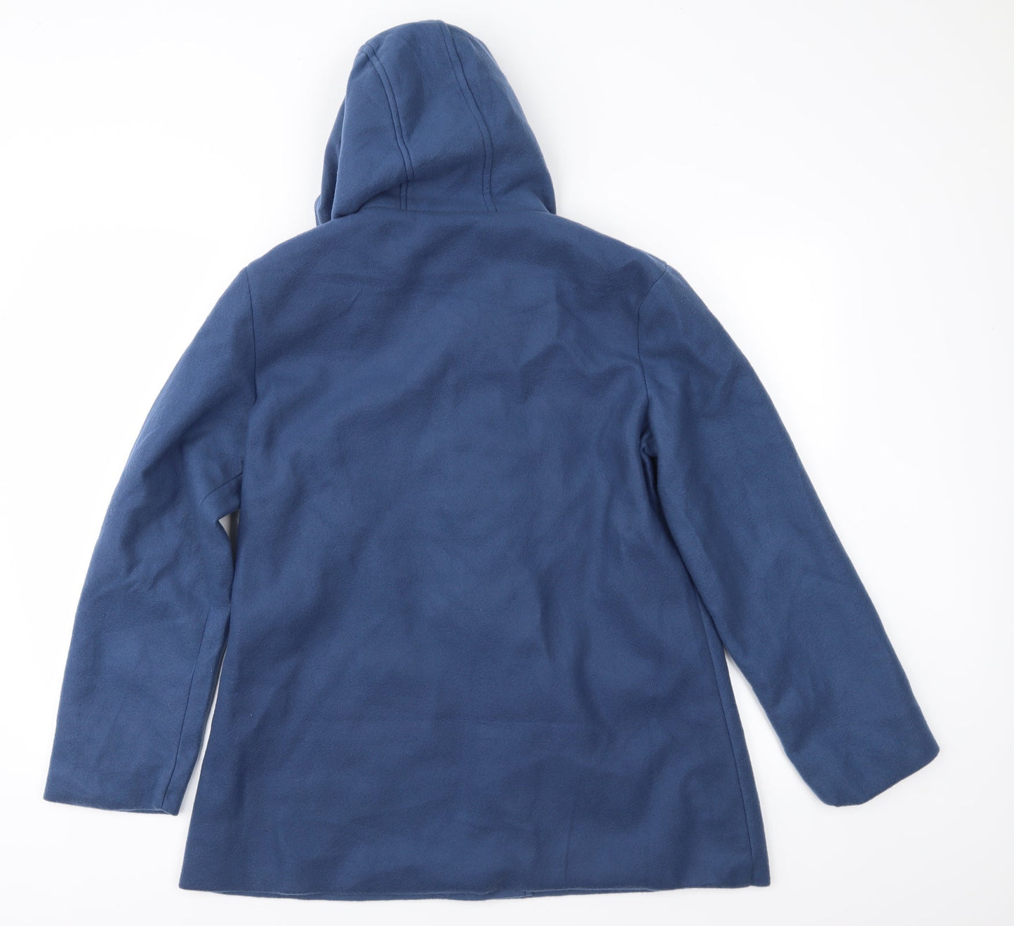 Womens UK Size S Anne De Lancay Blue Parka Coat