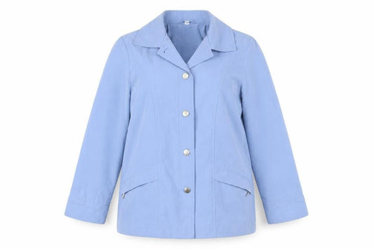 Womens UK Size 10 Klassik Blue Overcoat