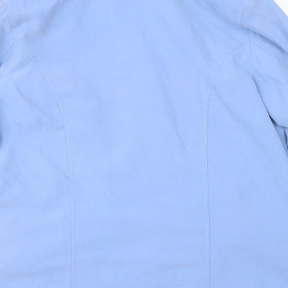 Womens UK Size 10 Klassik Blue Overcoat