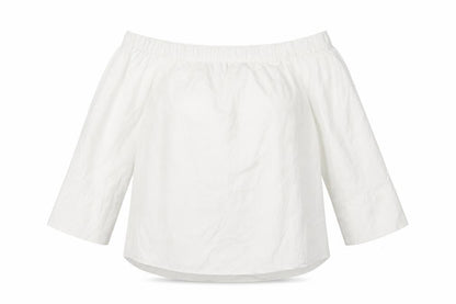 Womens UK Size S Zara White Basic Blouse