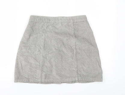 Womens UK Size 8 Denim & Co. A-Line Corduroy Skirt