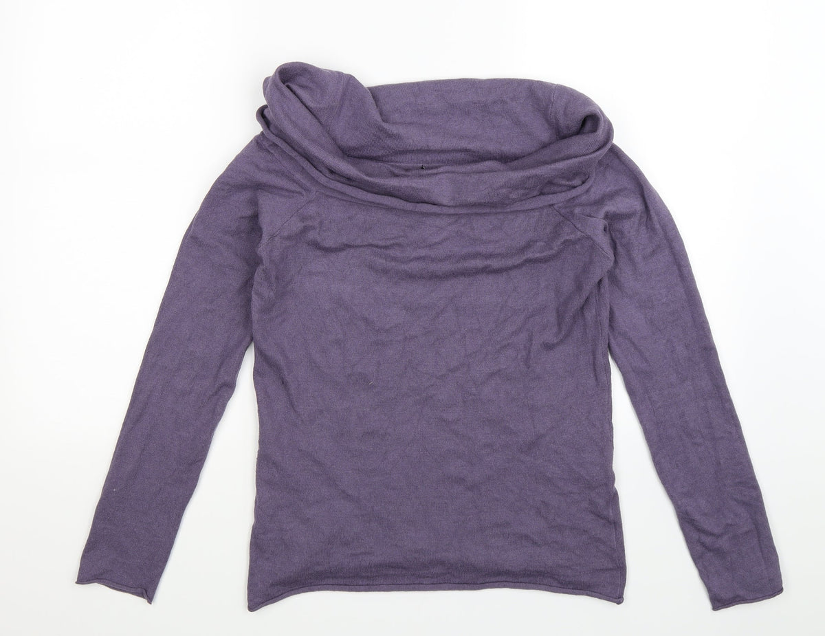 Forever 21 Womens Purple  Knit Pullover Jumper Size L