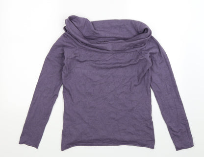Forever 21 Womens Purple  Knit Pullover Jumper Size L