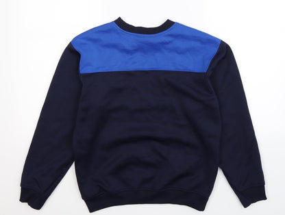 Pro Evolution Boys Blue   Pullover Sweatshirt Size L