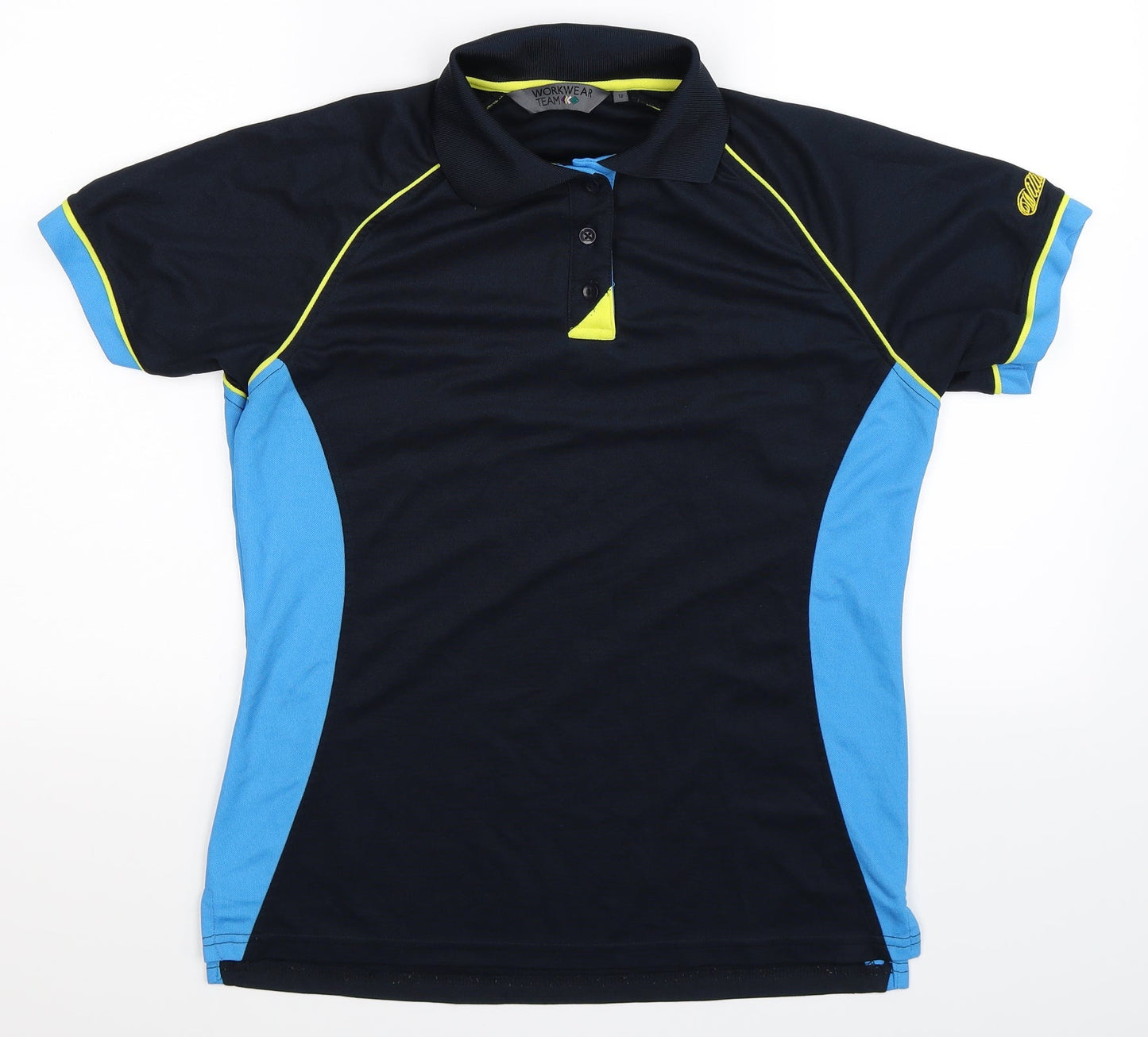 Workwear Womens Blue   Basic Polo Size 12