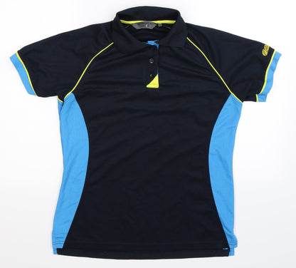 Workwear Womens Blue   Basic Polo Size 12