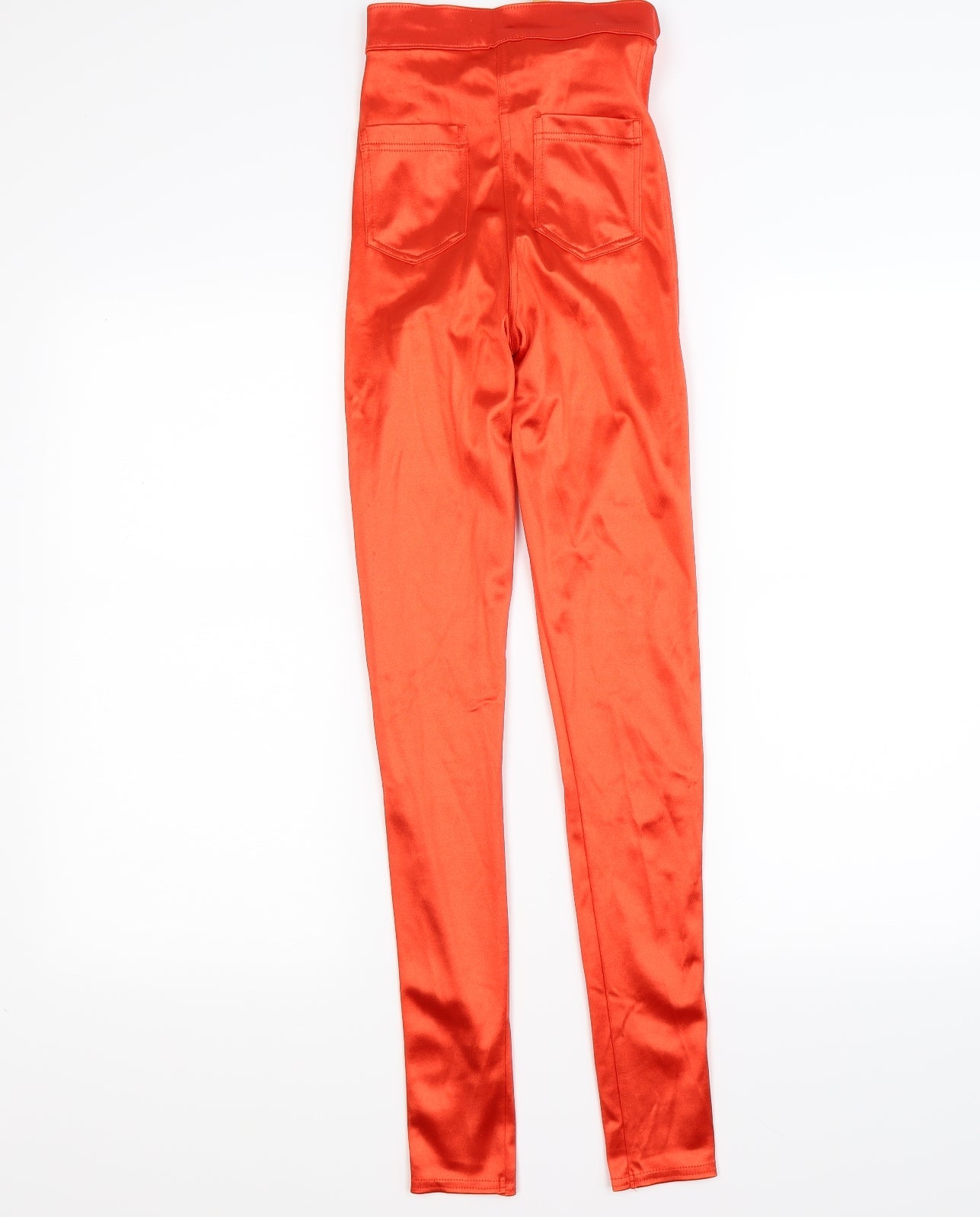 Womens UK Size 6 Topshop  Capri Red Leggings