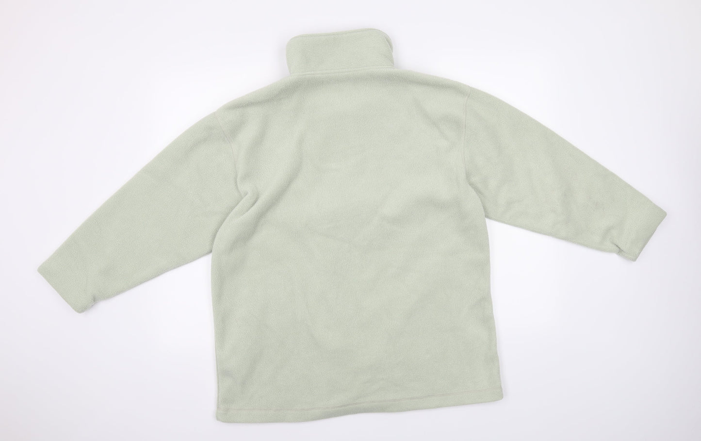 Preworn Womens Green   Full Zip Sweatshirt Size S