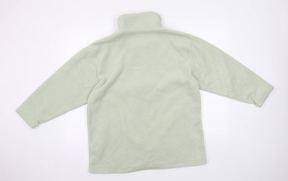 Preworn Womens Green   Full Zip Sweatshirt Size S
