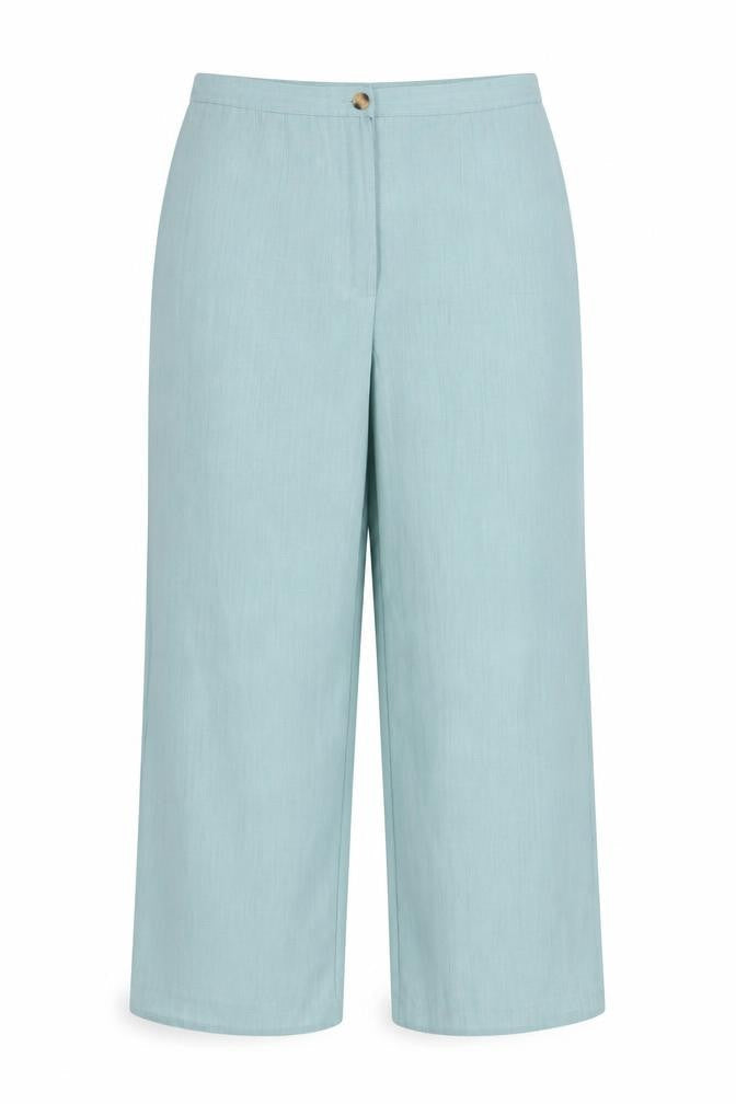 Womens UK Size 12 BHS Regular Fit  Blue Trousers