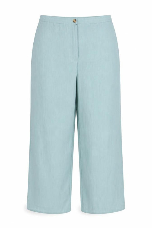 Womens UK Size 12 BHS Regular Fit  Blue Trousers