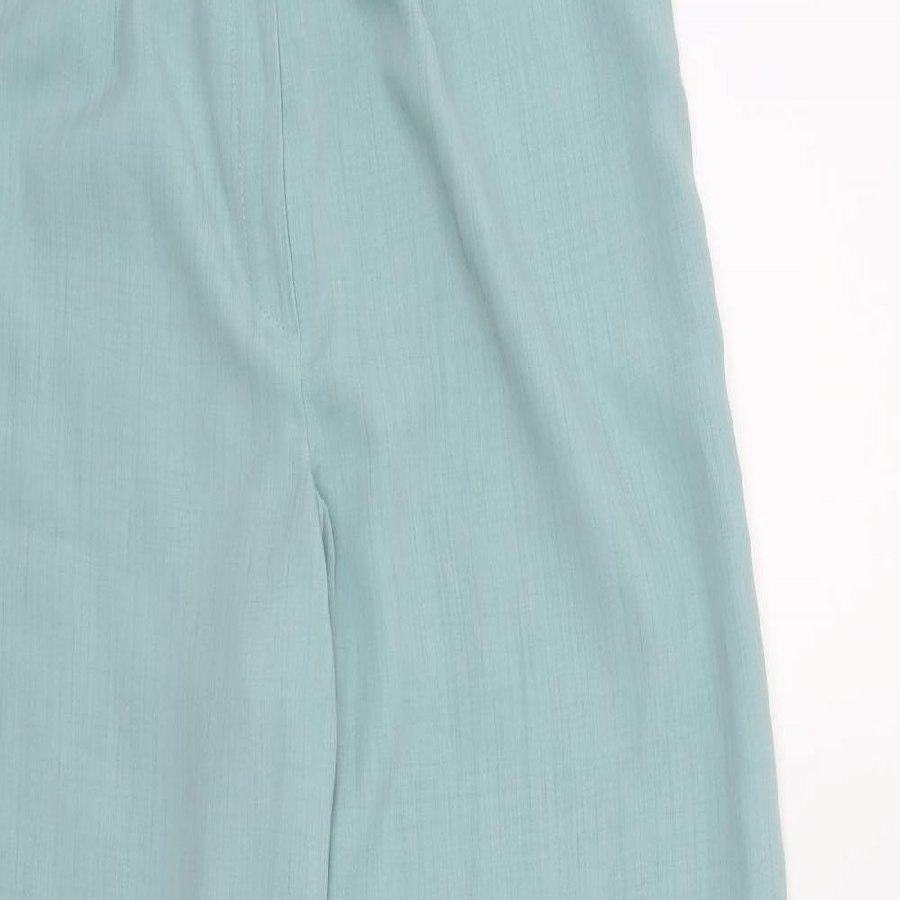Womens UK Size 12 BHS Regular Fit  Blue Trousers