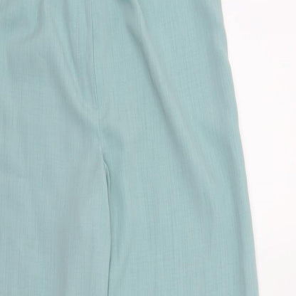 Womens UK Size 12 BHS Regular Fit  Blue Trousers