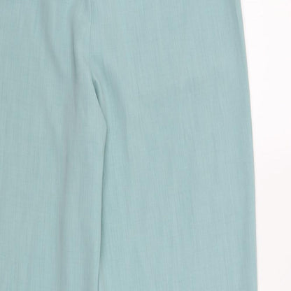 Womens UK Size 12 BHS Regular Fit  Blue Trousers