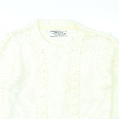 Atmosphere Womens White   Pullover Jumper Size 14