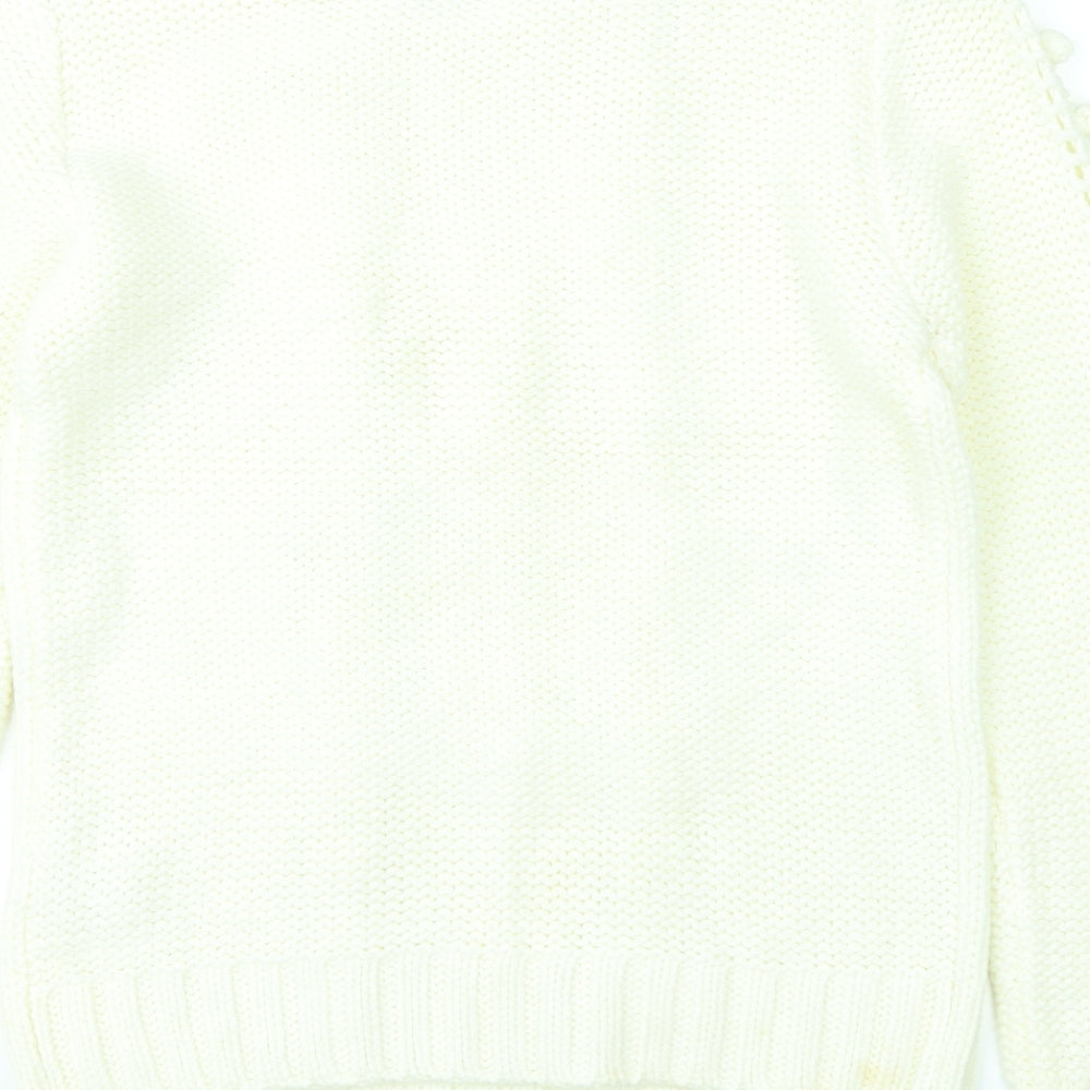 Atmosphere Womens White   Pullover Jumper Size 14