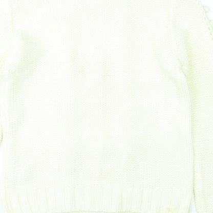 Atmosphere Womens White   Pullover Jumper Size 14