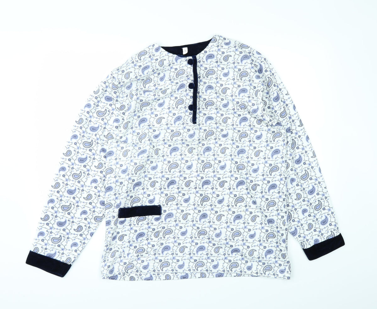Preworn Womens White   Pullover Jumper Size S