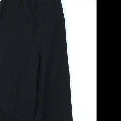 Marks and Spencer Girls Black   Chino Trousers Size 3-4 Years - school
