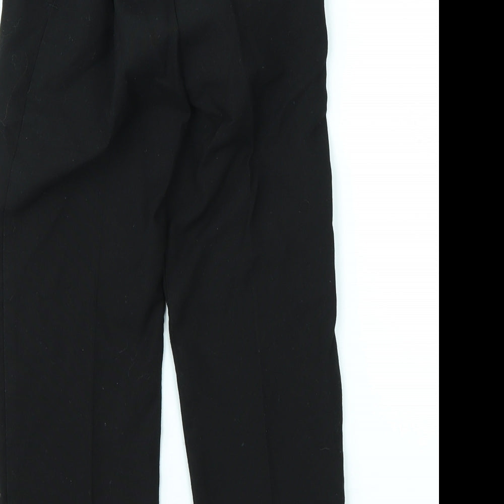 Marks and Spencer Girls Black   Chino Trousers Size 3-4 Years - school