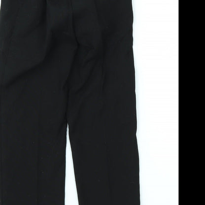 Marks and Spencer Girls Black   Chino Trousers Size 3-4 Years - school