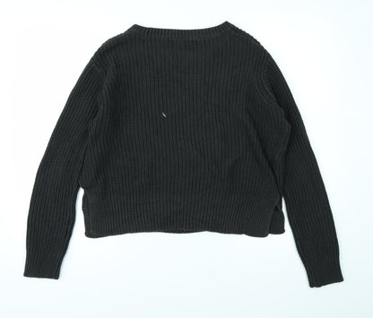 H&M Womens Green   Pullover Jumper Size S