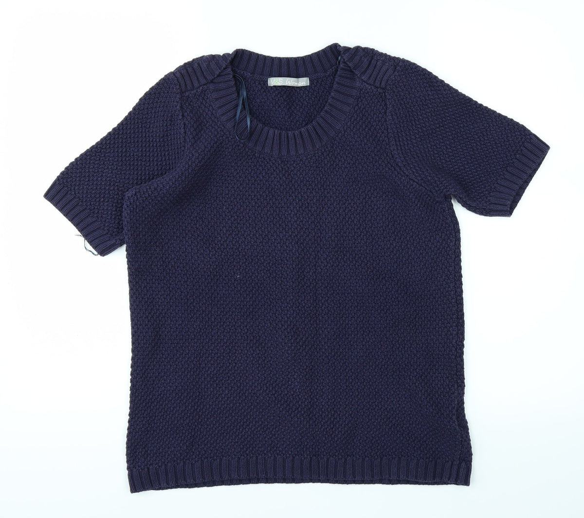 Marks & Spencer Womens Blue   Pullover Jumper Size 12