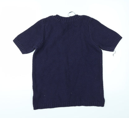 Marks & Spencer Womens Blue   Pullover Jumper Size 12