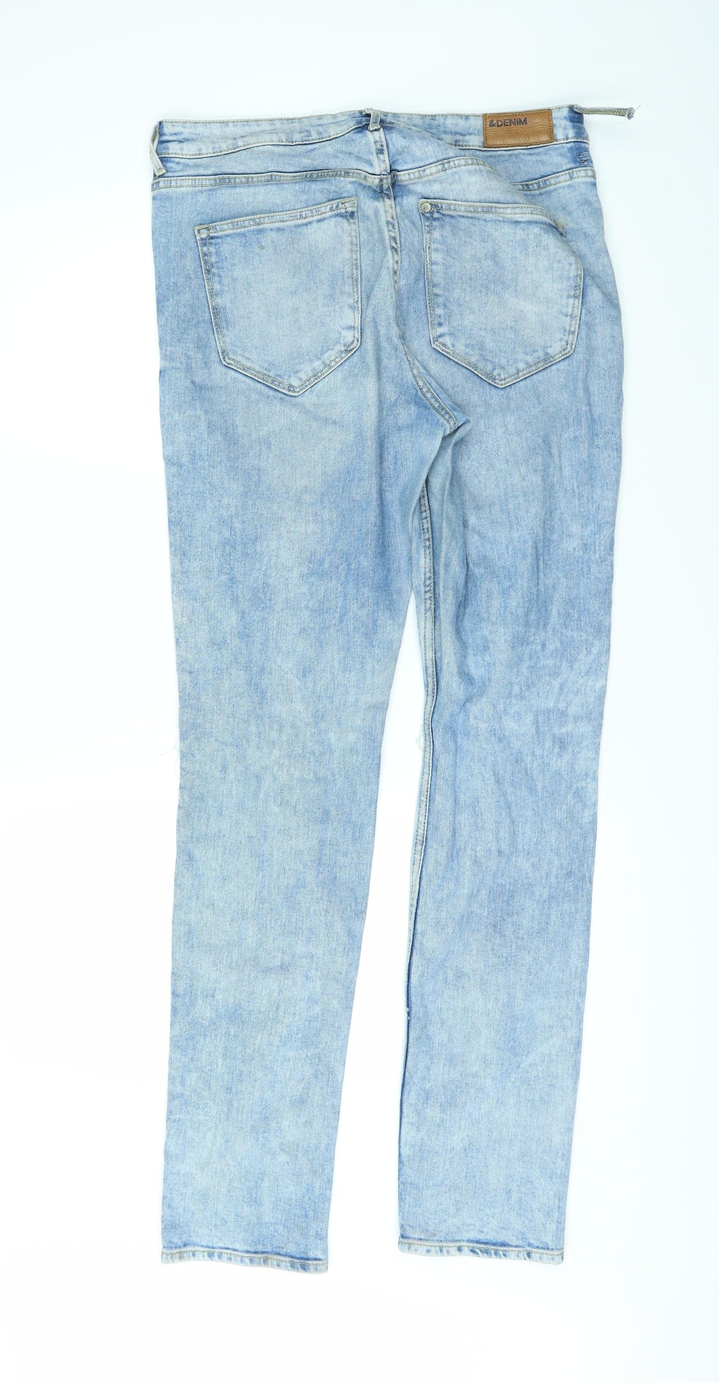 H&M Mens Blue   Straight Jeans Size 31 L30 in