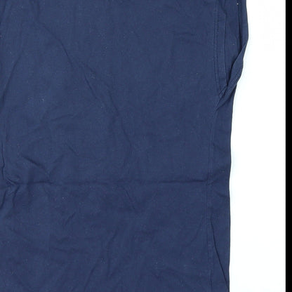 Topshop Womens Blue   Basic T-Shirt Size 6