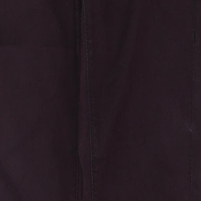Topshop Womens Purple   Skinny Jeans Size 28 L30 in