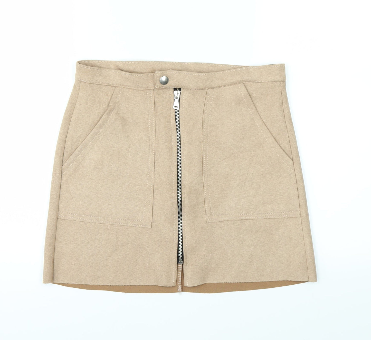 Womens UK Size S Preworn A-Line  Skirt