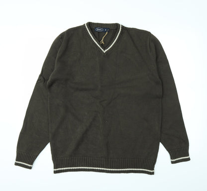 Easy Mens Green   Pullover Jumper Size M