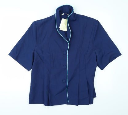 Classic Womens Blue   Cardigan Jumper Size 18
