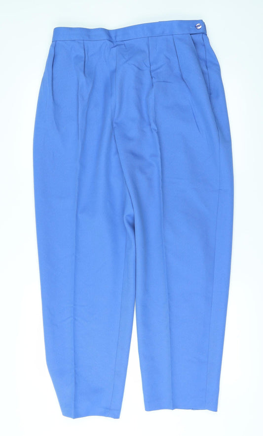 Womens UK Size 20 Slimtru Regular Fit  Blue Trousers
