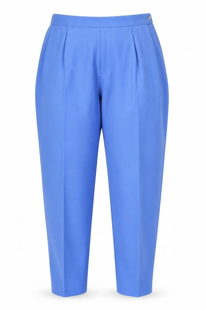 Womens UK Size 20 Slimtru Regular Fit  Blue Trousers