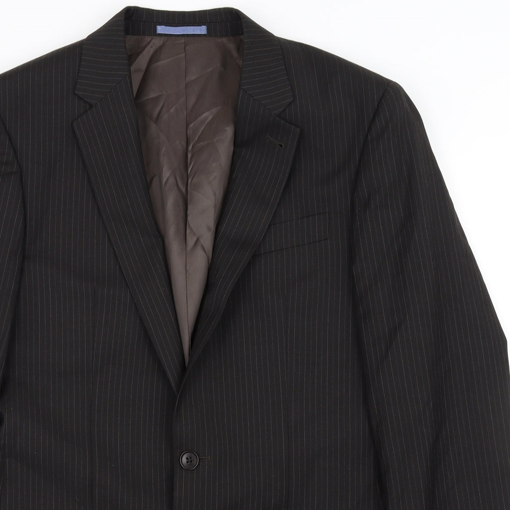 Mens UK Size 38 NEXT Regular Black Suit Jacket